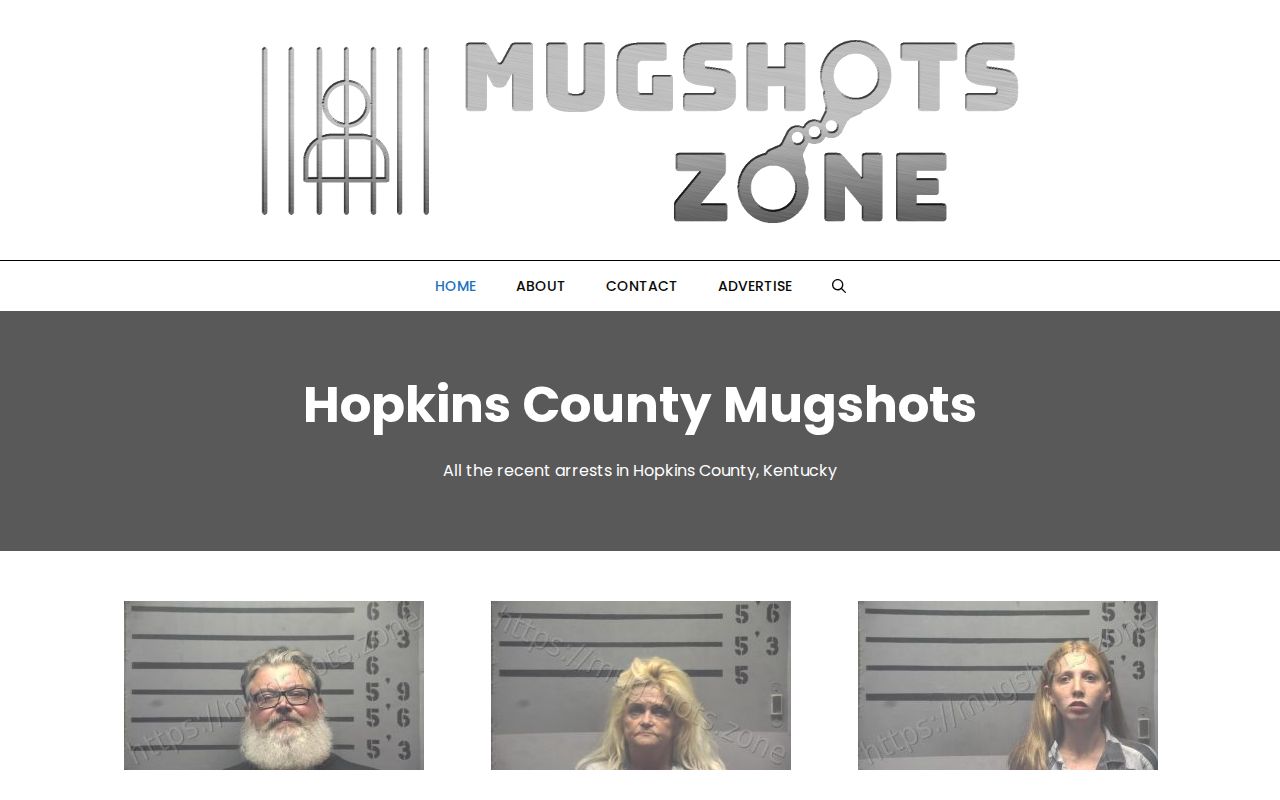 Unofficial Mugshots.zone Hopkins County month archive navigation